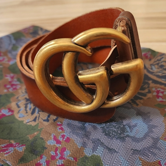 SOLD Gucci Marmont Belt 🤎 - Picture 1 of 6